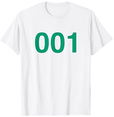 Squid Game Player 001 Costume T-Shirt