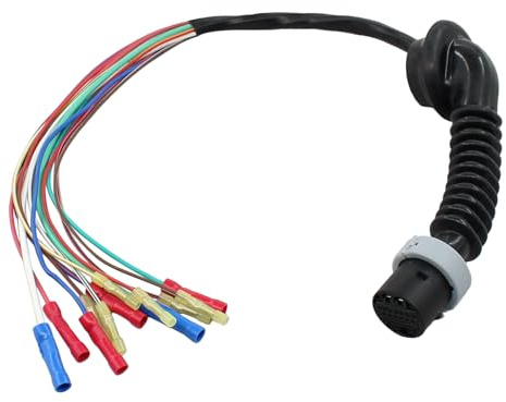 Kabelbaum Reparatursatz Tür Stecker Kabel Türkabelbaum Steckverbinder Tür Reparatur Satz Kabelreparatursatz Türe Anschlusskabel Kabelbaumstecker Kabelsatz hinten links oder rechts für Astra H Caravan