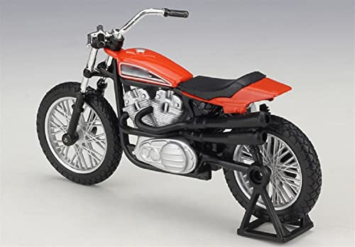 BMDBD 1:18 Motorrad Fahrrad Diecast Modell Für Kindergeschenke Erwachsenenkollektion Für H&Arley XR750 Rennrad 1972