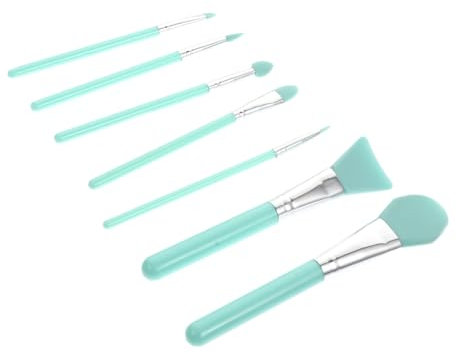 CLISPEED 7 pezzi Cosmetici Silicone per Liquido e Strumenti per Donne e Ragazze Applicatore per Tutti Tipi