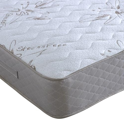 Bedmaster Memory Stressfree Pocket Sprung Memory Foam Mattress All UK Sizes (Small Single)