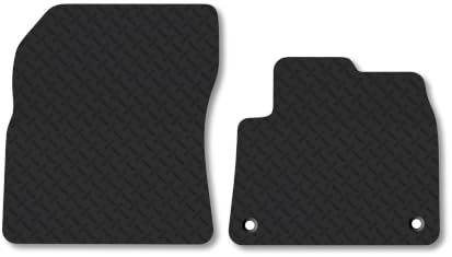 Citroen Berlingo (2018+) 5mm Rubber Car Mats | Heavy Duty Rubber Tailored Fit Floor Mats Full Coverage Durable Waterproof Accessories Easy Clean Anti Slip Made in the UK