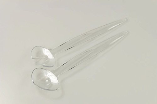 TUPPERWARE Eleganzia transparent Salatbesteck Salat Besteck 10049