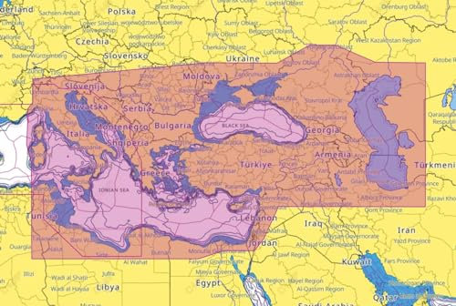 Reveal - East Mediterranean & Caspian Seas/M-EM-Y111-MS/Discover-M-Euro