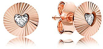Pandora Orecchini da donna in argento placcato oro 287297CZ