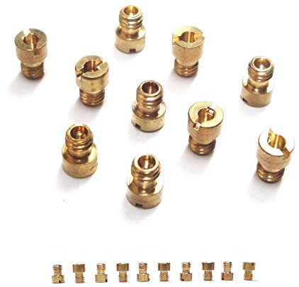 50-90cc VERGASER DÜSEN SET M4 0.85-0.98 mm für BAOTIAN SARO SPORT AGM BENZHOU MOTINO YIBEN ZNEN KYMCO THURBO JINAN QINGQI REX RS CHINA ROLLER GY6