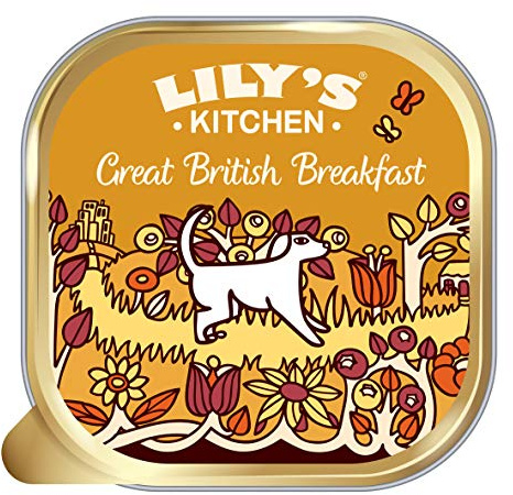 Lily's Kitchen Adult Great British Breakfast Complete Wet Dog Food, 10 x 150 g