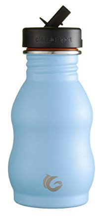 Bouteille d'eau en métal Hudson de 350 ml en acier inoxydable pour le sport, le yoga, la gym, le bureau, les sports, l'école onegreenbottle pour le sport,