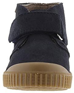 victoria Stiefeletten Unisex 1915 Safari Spaltleder & Klettverschluss 1366146 für Kinder Marino 24