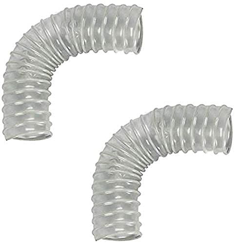 KTWT Lower Duct Hose 1-1/2 Replacements for Shark Rotator Vacuum Cleaner NV341, NV470, NV472, NV501, UV560 (2 Pack)