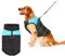 Shinmax Hundemantel Winterjacke Hundejacke wasserdichte Jacke,Warm Winterweste Kleine Mittlere Große, Gefütterter Brustschutz Hund Welpen Kleidung Weste Haustier Gepolsterte Weste