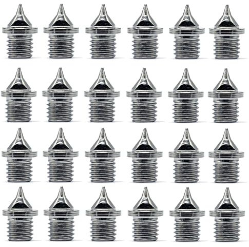 24 Clavos 5mm de Recambio para Atletismo | Clavos Medio Fondo | Clavos para Carreras de Fondo | Pinchos 5mm Atletismo para Pista | Clavos Atletismo para niños