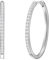 Glanzstücke München Damen Creolen aus 925/- Sterling Silber Zirkonia