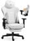 Vigosit Gaming Stuhl- Bürostuhl mit Fußstütze, PC Gamer Stuhl mit 3D Armlehnen, Ergonomische Reclining Gamer Computer Stuhl 180 kg Belastbarkeit, Groß und hoch Büro Gaming Sessel (Weiß)