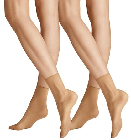 Hudson Damen Söckchen Simply 20 2-Pack Rollrand 20 Den