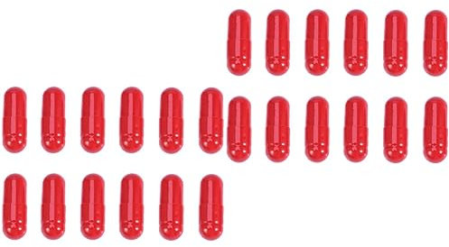 ibasenice Pièces Faux Sang Comestible Capsules De Faux Sang Trucs De Farce Fausses Pilules De Sang Gélules De Sang Bouche Comestibles Décor De Fête Capsules De Sang Halloween Accessoires