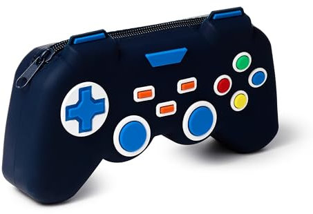 Puckator Game Over Silicone Pencil Case in The Shape of Game Controller