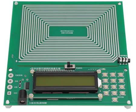 Generador de Frecuencia Schumann, 0,01-100000 Hz Generador de Señal de Generadores de Frecuencia Schumann, Generador de Impulsos de Baja Frecuencia Ajustable, para Mejorar el