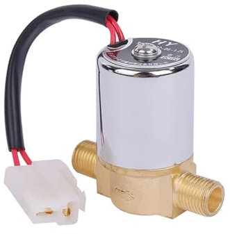 WASQUBKS 16.3kw 30kw Water Heating Antifreeze Heater Accessories Diesel Oil Pump 12v 24v Electromagnetic Valve Check Valve Diesel Heater(12v)