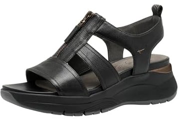 Tamaris Wide FIT Sandale Leder H-Weite