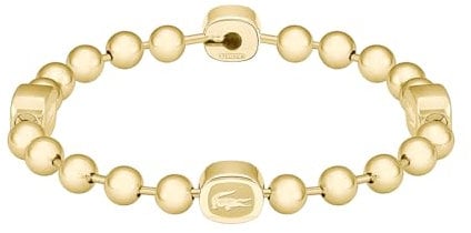 Lacoste Armband mit Schmuckperlen für Herren Kollektion VIGOR in Gelbgold - 2040409