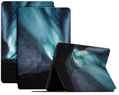 DayQiQiPu Case for Samsung Galaxy Tab E 9.6 Inch 2015 SM-T560/ T565 PU Leather Star River Series Pattern Ultra-Thin Tablet Flip Case with Auto Wake/Sleep Protective Cover,02