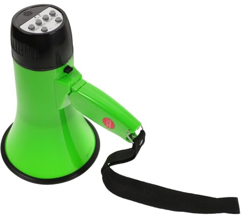 KOMBIUDA Tragbares 25-watt Megafon mit Aufnahmefunktion und Griff