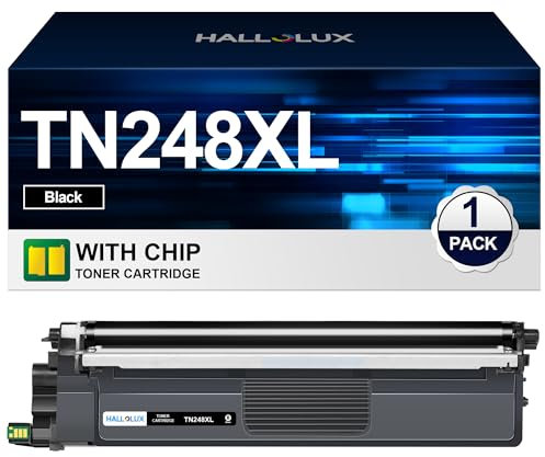 TN248XL Schwarz TN-248BK TN248XL TN 248 Toner TN-248XL Kompatibel für Brother TN248 TN-248 für Brother MFC-L3760CDW Toner MFC-L3740CDW DCP-L3560CDW MFC-L3740CDWE HL-L3240CDW MFC-L8390CDW (1 Schwarz)