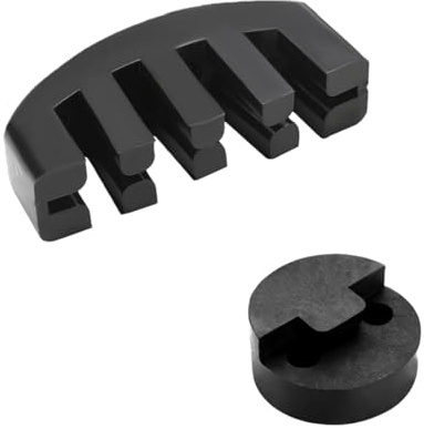 QHFlashbuy Cello Dämpfer,2 Stück Violine Schalldämpfer Dämpfer Gummi,Gummi Violine Dämpfer,Akustische Violine Dämpfer Runde Schalldämpfer Cello für Lautstärkeregelung