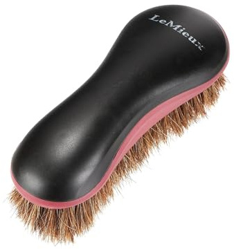 LeMieux Körperbürste mit ergonomischem Griff, Schwarz