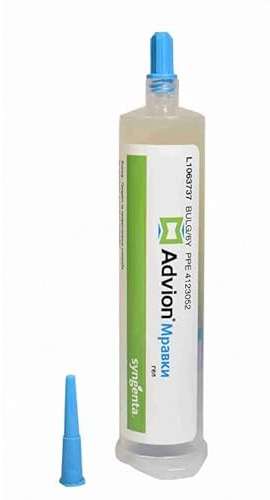 Advion Gel Anti-Fourmis Seringue 30g – Élimine Fourmis & Fourmilière – Intérieur extérieur – Produit Fourmis Puissant – Action Choc & Longue Durée