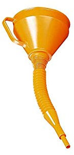 Pressol Trichter groß Ø160mm mit flexiblem Rohr orange, Unisex, Multipurpose, Ganzjährig