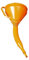 Pressol Trichter groß Ø160mm mit flexiblem Rohr orange, Unisex, Multipurpose, Ganzjährig