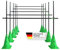 TOOLZ Agility-Training Set - Hürden, Slalomstangen und Kegel für Sport, Fitness, Koordinationstraining und Agilität - Kegel & Pylonen für Mensch und Hund