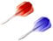 Trinidad darts condor axe shape gradation blue s 21. 5mm 3pcs