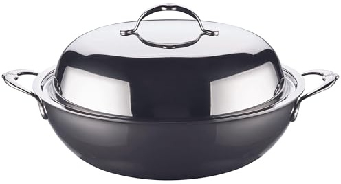 Hestan - NanoBond Collection - Stainless Steel Titanium Wok, 14-Inch
