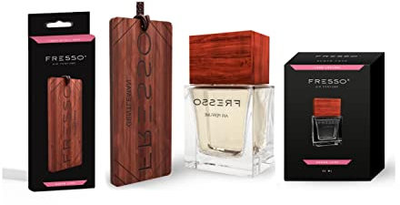 Fresso luxuriöser Autoduft | Set Parfum 50ml + Anhänger | Geschenkidee… (Sugar Love, Set)