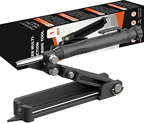 Outils de Traçage Multifonctionnels, Outil de Traçage Avec Crayon de Construction, Jauge de Contour avec Serrure pour Copier avec Précision la Forme Irrégulière (A)