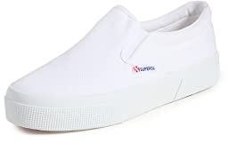 Superga S7122RW Platform Slipon Weiss