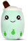 OSDUE Bubble Tea Kuscheltier, 24CM Boba Kuscheltier Milchtee Teetasse Kissen, Bubble Tea Kissen, Bubble Pearl Milk Tea Kuschelkissen Geburtstagsgeschenk Für Kinder Mädchen, Muttertagsgeschenk für Mama