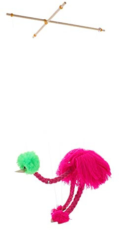 BCOATH Tierische Marionette Rollenspiel Vogel Marionette Marionette Tier Marionette Marionette Marionettentier Plüschtier Baby Marionetten-zugschnur Puppe Eltern-Kind Plüsch Behaart