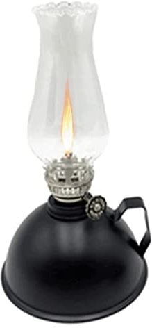 Classic Oil Lamp Glass Kerosene Lamp Interior Oil Lamps Tin Oil Cans with Handles Kerosene Lantern Home Kerosene Lantern Oil Lantern Portable