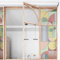 neukids fensterfolie Retro geometrisches Muster buntglas Fensteraufkleber selbstklebend fensterbilder Fensterdeko Doppelseitiges Muster Wohnzimmer Schlafzimmer Küche Bad fenstertattoo 30x310cm