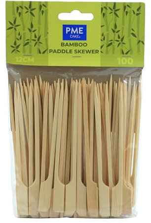 PME Brochettes en Bambou en Forme de Palette 12 cm, Paquet de 100