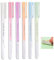 Pouway 6PCS Scrapbooking Glue Pen, Quick Dry Glue Pen for Scrapbook Multi-Color Adhesive Glue Pens Glue Pens for Crafting DIY Drawing Papercrafts (6 Colors)