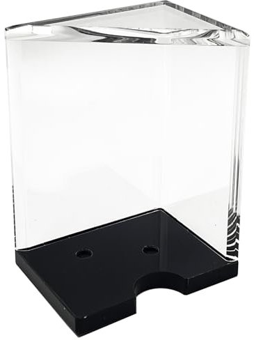 SEETOOOGAMES Blackjack Karten Ablagefach – 6 Decks Clear Acryl Spielkartenhalter – Casino Blackjack Poker Spiel Zubehör