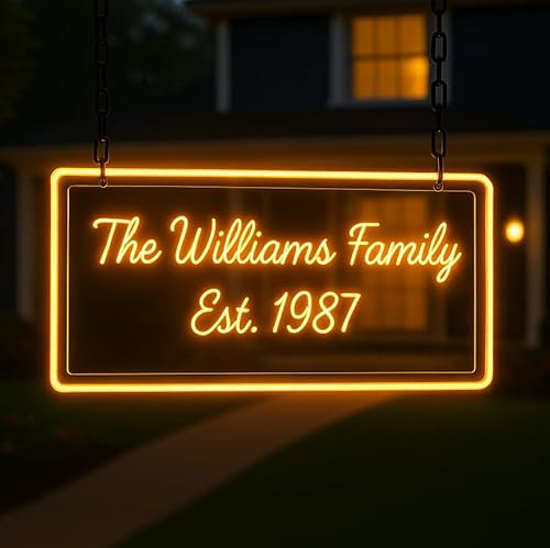 Panneau néon LED personnalisé – Décoration murale, chambre, cadeau d'anniversaire pour fille de 10 ans, demande en mariage, toile de fond de fête, décoration de chambre d'enfant, lumière LED