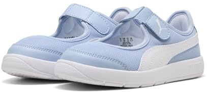 PUMA Mädchen Courtflex v3 Lina Sneakers 30, Haute Tropic White Blue