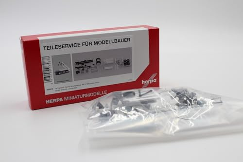 herpa Fahrgestell 2a Absetzkipper AK12 MB ohne FH 2 Stück 085878 1:87