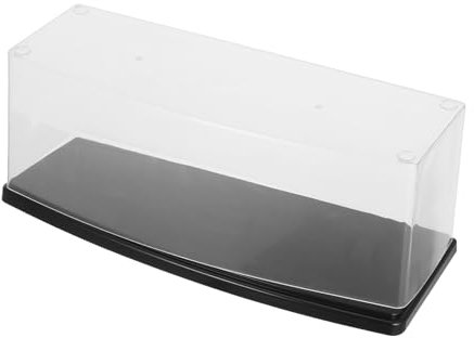 RORPOIR Kunststoff-modellauto-vitrine Ständer Puppenbox Deckel Wandbehang Figurenvitrine Sammlerbox Für Das Home Office